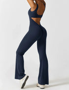 Pyloo Sierra | V-Neck Backless Jumpsuit