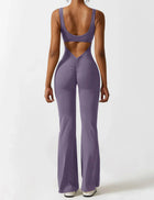 Pyloo Sierra | V-Neck Backless Jumpsuit