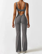 Pyloo Sierra | V-Neck Backless Jumpsuit