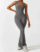 Pyloo Sierra | V-Neck Backless Jumpsuit
