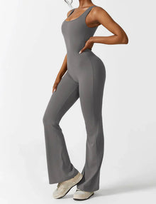 Pyloo Sierra | V-Neck Backless Jumpsuit