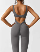 Pyloo Sierra | V-Neck Backless Jumpsuit