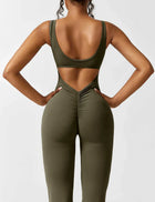 Pyloo Sierra | V-Neck Backless Jumpsuit