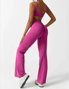 Pyloo Sierra | V-Neck Backless Jumpsuit