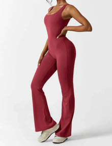 Pyloo Sierra | V-Neck Backless Jumpsuit