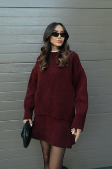 Elsie | Knitted Set (Top + Skirt)