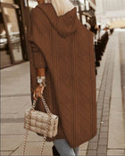 Jessie | Extended Length Hooded Cardigan