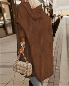 Jessie | Extended Length Hooded Cardigan