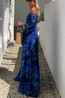 Calista | Floral Off-Shoulder Maxi Dress