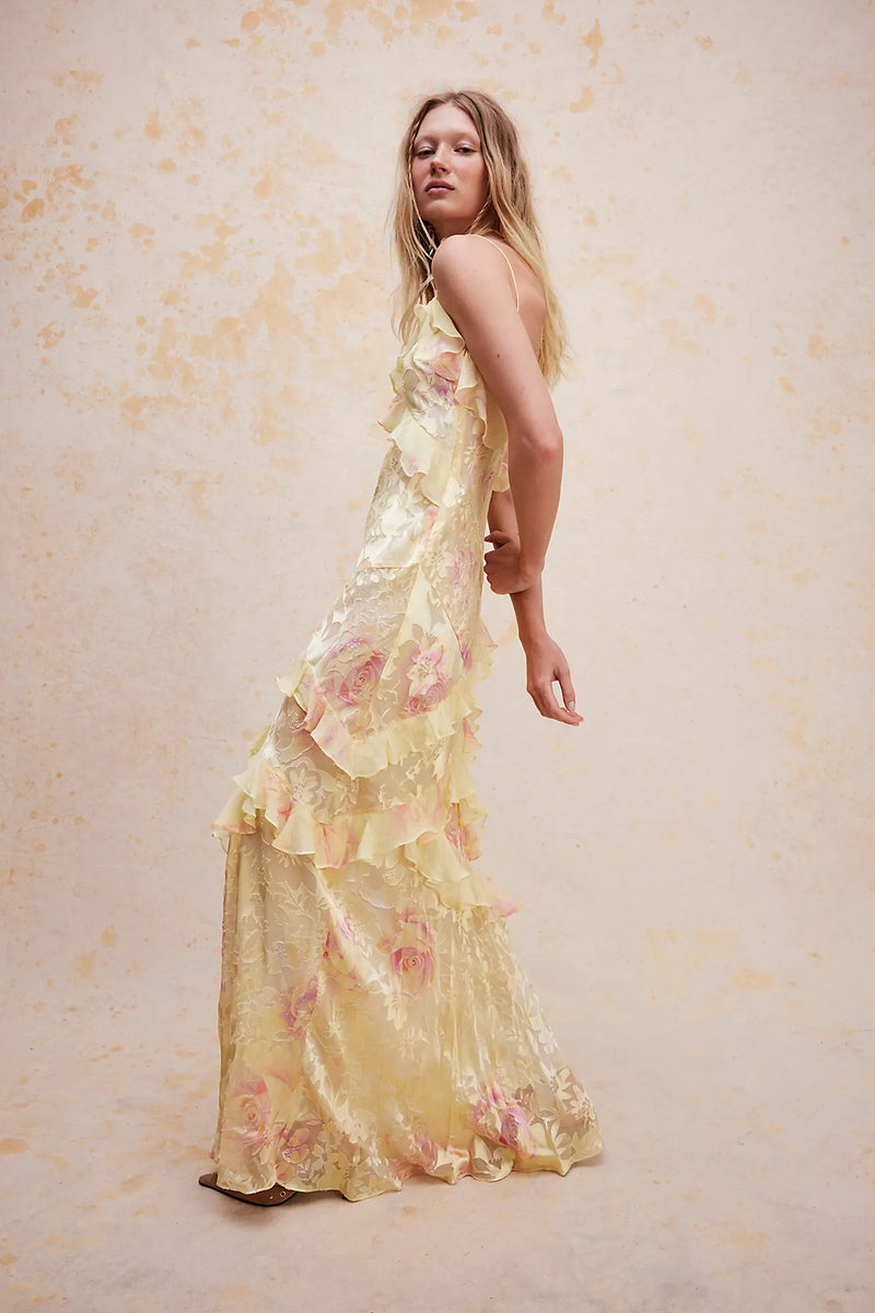 Amelia | Golden Shine Robe