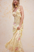 Amelia | Golden Shine Robe