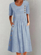 Melany | Striped Summer Dress