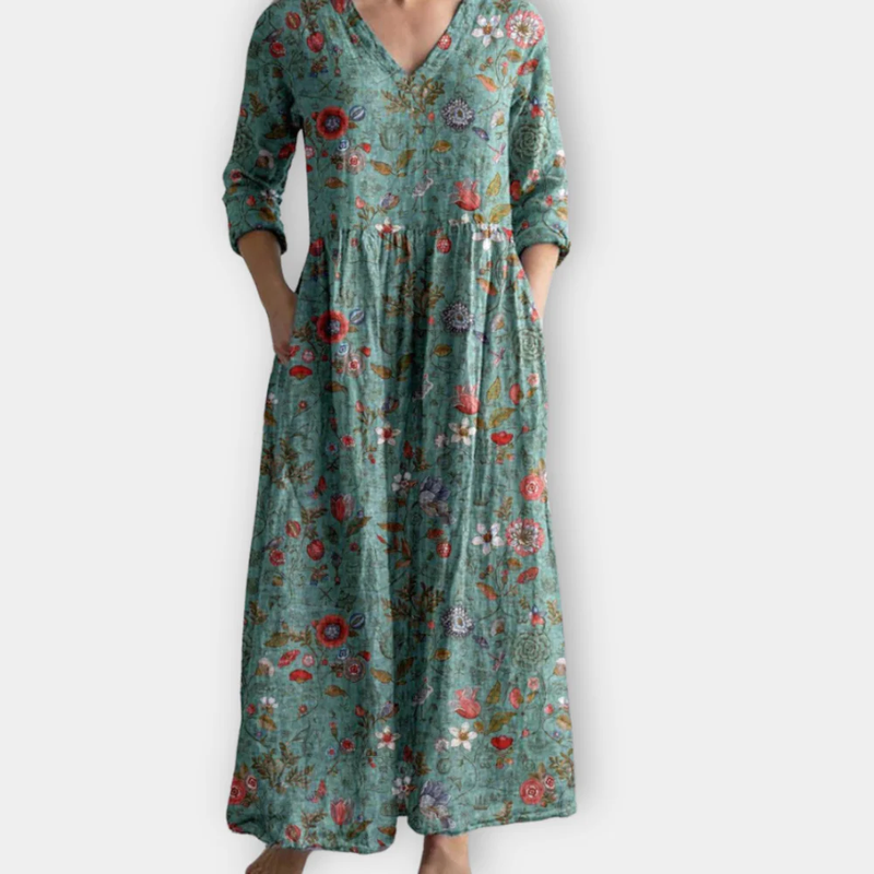 Kenzie - Effortless Elegance in Floral Dress