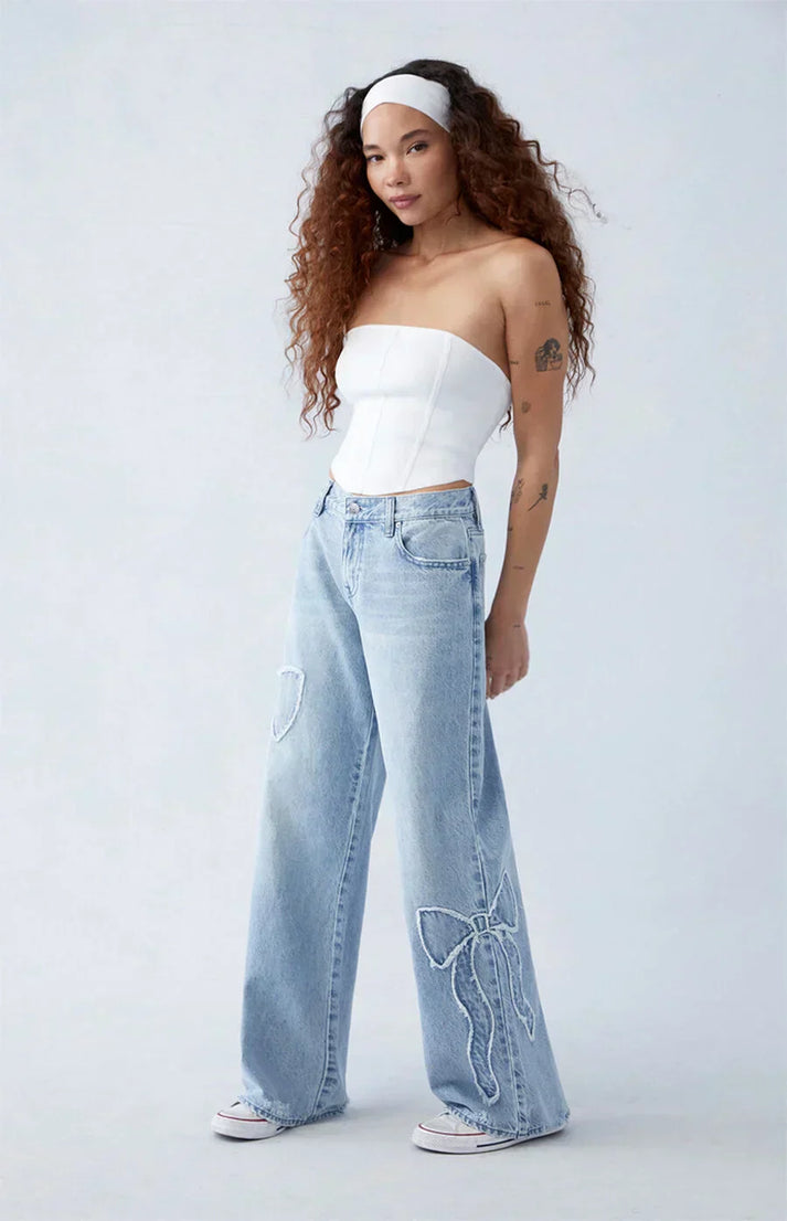 Luna | Jean with Knots