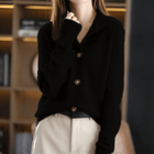 Amber | Luxurious Cashmere Knit Cardigan