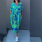 Gabriella –  Figure-Flattering Floral Dress
