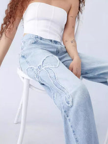 Luna | Jean with Knots