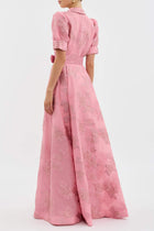 Celina | Short Puff Sleeves Dress