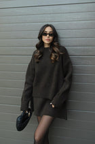 Elsie | Knitted Set (Top + Skirt)