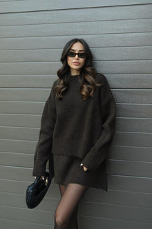 Elsie | Knitted Set (Top + Skirt)