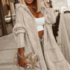 Jessie | Extended Length Hooded Cardigan