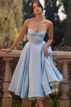 Minerva - Luxury Spaghetti Strap Princess Dress