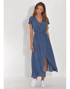 Lucia | Elegant V-Neck Maxi Dress
