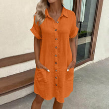 Susan | Classic Buttoned Casual Dress