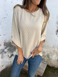 Ariane | Elegant Polka Dot Blouse