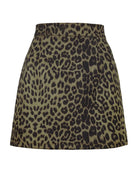 Zora | Leopard Print Bodycon Skirt