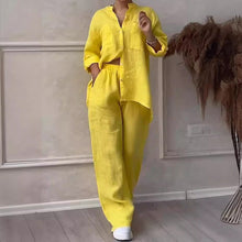 Isla | Button-Up Shirt and Pants Set