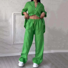 Isla | Button-Up Shirt and Pants Set
