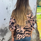 Salomé | Zip-Up Zebra Print Jacket