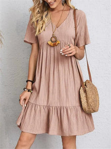 Elisa | Tummy-Control Retro V-Neck Dress