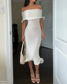 Mila | Asymmetrical Fitted Dress