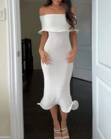 Mila | Asymmetrical Fitted Dress